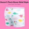 image:imageBIG ELEPHANT Girls Underwear 10 Pack  100 Cotton Boyshort Panties Soft Breathable Toddler Girls Boxer Briefs 3T10YPurple