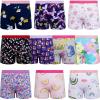 image:imageBIG ELEPHANT Girls Underwear 10 Pack  100 Cotton Boyshort Panties Soft Breathable Toddler Girls Boxer Briefs 3T10YPink
