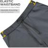 image:imageBIG ELEPHANT Boys Athletic Shorts 3 Pack Cotton Gym Shorts with Pockets Elastic Waist Drawstring for School Sports and PlayDark GrayDark BlueDeep Lichen Green