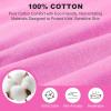 image:imageBIG ELEPHANT Girls Underwear 10 Pack  100 Cotton Boyshort Panties Soft Breathable Toddler Girls Boxer Briefs 3T10YBlue Green Pastel Mix