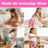 image:imageBIG ELEPHANT Girls Underwear 10 Pack  100 Cotton Boyshort Panties Soft Breathable Toddler Girls Boxer Briefs 3T10YBlue Green Pastel Mix