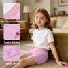 image:imageBIG ELEPHANT Girls Underwear 10 Pack  100 Cotton Boyshort Panties Soft Breathable Toddler Girls Boxer Briefs 3T10YPink Purple Pastel Mix