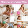 image:imageBIG ELEPHANT Girls Underwear 10 Pack  100 Cotton Boyshort Panties Soft Breathable Toddler Girls Boxer Briefs 3T10YPink Purple Pastel Mix