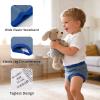 image:imageBIG ELEPHANT Potty Training Underwear 100 Cotton Absorbent Unisex Toddler Pee Pants for Boys GirlsSolid Color C