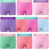 image:imageBIG ELEPHANT Girls Underwear 10 Pack  100 Cotton Boyshort Panties Soft Breathable Toddler Girls Boxer Briefs 3T10YPink Purple Pastel Mix