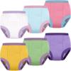 image:imageBIG ELEPHANT Potty Training Underwear 100 Cotton Absorbent Unisex Toddler Pee Pants for Boys GirlsSolid Color a