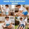 image:imageBIG ELEPHANT Boys Boxer Briefs 10Pack 100 Cotton Toddler Underwear Dinosaur and Car Print Soft Breathable UnderpantsBlue Dinosaur