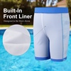 image:imageBIG ELEPHANT Boys Swim Shorts 2Pack QuickDry Stretch Swim Trunks with BuiltIn Liner Athletic Swimwear for Beach amp PoolStarfish ShellShark