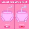 image:imageBIG ELEPHANT 10Packs Training Underwear Absorbent Toddler Potty Trained Pants for Boys and Girls 12 Months  9 YearsPurple Flowers