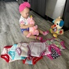 image:imageBIG ELEPHANT 10Packs Training Underwear Absorbent Toddler Potty Trained Pants for Boys and Girls 12 Months  9 YearsRed Flower