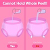 image:imageBIG ELEPHANT 10Packs Training Underwear Absorbent Toddler Potty Trained Pants for Boys and Girls 12 Months  9 YearsRed Flower