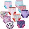 image:imageBIG ELEPHANT 10Packs Training Underwear Absorbent Toddler Potty Trained Pants for Boys and Girls 12 Months  9 YearsPurple Flowers