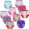 image:imageBIG ELEPHANT 10Packs Training Underwear Absorbent Toddler Potty Trained Pants for Boys and Girls 12 Months  9 YearsRed Flower