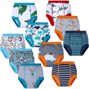 image:imageBIG ELEPHANT 10Packs Training Underwear Absorbent Toddler Potty Trained Pants for Boys and Girls 12 Months  9 YearsBlue Animals