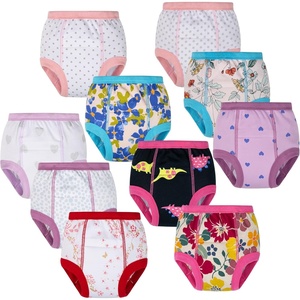 image:imageBIG ELEPHANT 10Packs Training Underwear Absorbent Toddler Potty Trained Pants for Boys and Girls 12 Months  9 YearsBlue Flowers