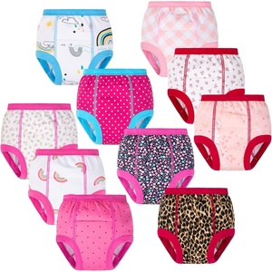 image:imageBIG ELEPHANT 10Packs Training Underwear Absorbent Toddler Potty Trained Pants for Boys and Girls 12 Months  9 YearsRed Stripes Spots