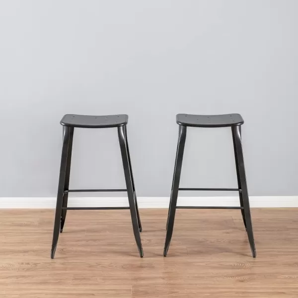 ACEssentials, Saddle Backless Metal Barstool