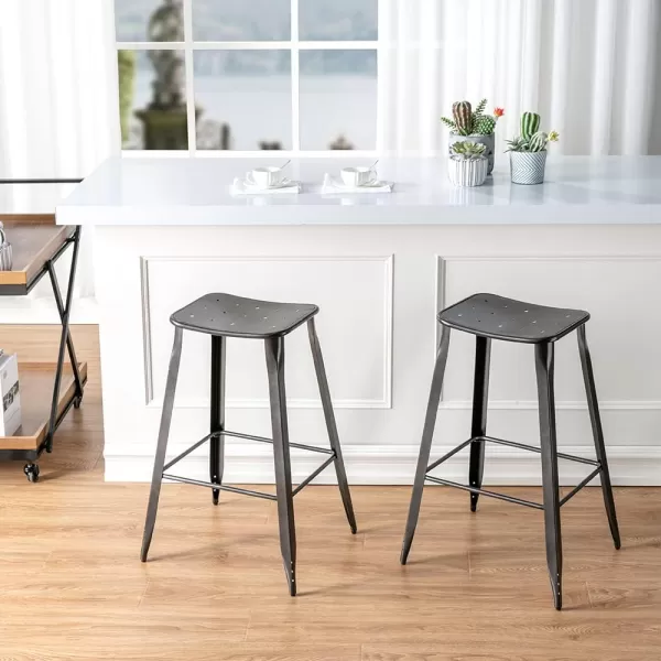 ACEssentials, Saddle Backless Metal Barstool