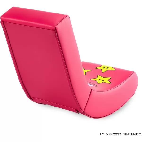 X Rocker Official Super Mario Video Gaming Floor Chair, All-Star Edition Nintendo Collectible, Faux Leather, Foldable, Youth