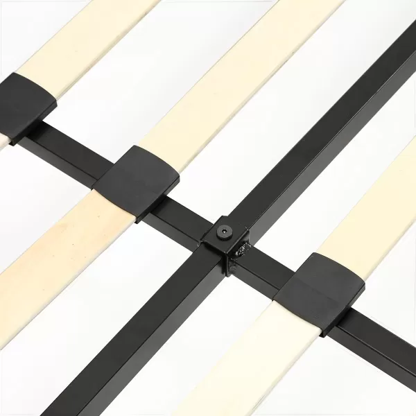 X Rocker Orion eSports Gaming Bed Frame, with TV Mount, Black Faux Leather, Durable Metal Frame, Padded Headboard, 2113501, 82.28" x 41.34" x 42.52", Twin Size