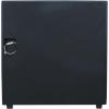 imageX Rocker Cosmos RGB LED Twin Size Platform Gaming Bed Frame Hardwood Slat Support Vegan Leather Upholstered Headboard Black