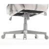 imageX Rocker Mysa PC Video Gaming Chair Executive Ergonomic Office Desk Chair with Wheels Vegan Leather Gray and PinkGray  Gray Base