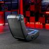 imageX Rocker Video Gaming Floor Rocker Chair Builtin Audio Speakers Foldable for Bedroom or Game Room Gifts for Gamers Boys Girls Teens 517Standard 517 yr