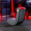 imageX Rocker Video Gaming Floor Rocker Chair Builtin Audio Speakers Foldable for Bedroom or Game Room Gifts for Gamers Boys Girls Teens 517Standard 517 yr