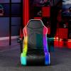 imageX Rocker Video Gaming Floor Rocker Chair Builtin Audio Speakers Foldable for Bedroom or Game Room Gifts for Gamers Boys Girls Teens 517Standard 517 yr