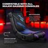 imageX Rocker Video Gaming Floor Rocker Chair Builtin Audio Speakers Foldable for Bedroom or Game Room Gifts for Gamers Boys Girls Teens 517Standard 517 yr