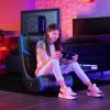 imageX Rocker Video Gaming Floor Rocker Chair Builtin Audio Speakers Foldable for Bedroom or Game Room Gifts for Gamers Boys Girls Teens 517Standard 517 yr