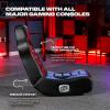 imageX Rocker Video Gaming Floor Rocker Chair Builtin Audio Speakers Foldable for Bedroom or Game Room Gifts for Gamers Boys Girls Teens 517Standard 517 yr