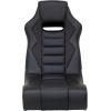 imageX Rocker Video Gaming Floor Rocker Chair Builtin Audio Speakers Foldable for Bedroom or Game Room Gifts for Gamers Boys Girls Teens 517Standard 517 yr