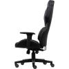 imageX Rocker Zeta PC Office Gaming Chair Adjustable Seat and Armrest Swivel Base Faux Leather 780201 2736quot x 2756quot x 4843quot Black and Gray