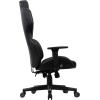 imageX Rocker Zeta PC Office Gaming Chair Adjustable Seat and Armrest Swivel Base Faux Leather 780201 2736quot x 2756quot x 4843quot Black and Gray