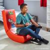 image:imageX Rocker Nintendo Video Gaming Chair for Kids 517 Floor Rocker Gifts for Gamers Mario Bowser Peach Luigi Yoshi Gifts for Teens Boys Girls