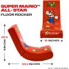 image:imageX Rocker Nintendo Video Gaming Chair for Kids 517 Floor Rocker Gifts for Gamers Mario Bowser Peach Luigi Yoshi Gifts for Teens Boys Girls