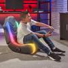 image:imageX Rocker Video Gaming Floor Rocker Chair Builtin Audio Foldable for Gamers Bedroom or Game Room for Boys Girls Teens 517 Gifts for GamersChimera RGB LED