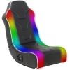 image:imageX Rocker Video Gaming Floor Rocker Chair Builtin Audio Foldable for Gamers Bedroom or Game Room for Boys Girls Teens 517 Gifts for GamersChimera RGB LED