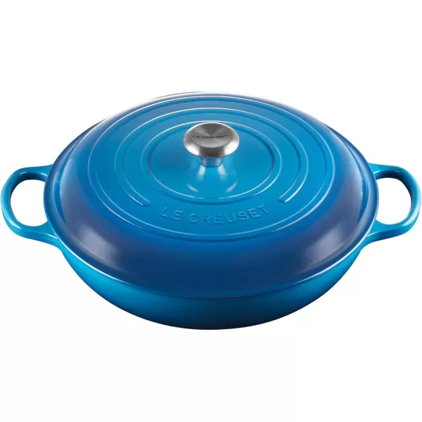 Le Creuset Enameled Cast Iron Signature Braiser, 3.5 qt., Rhone