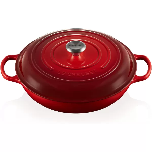 Le Creuset Enameled Cast Iron Signature Braiser, 3.5 qt., Rhone