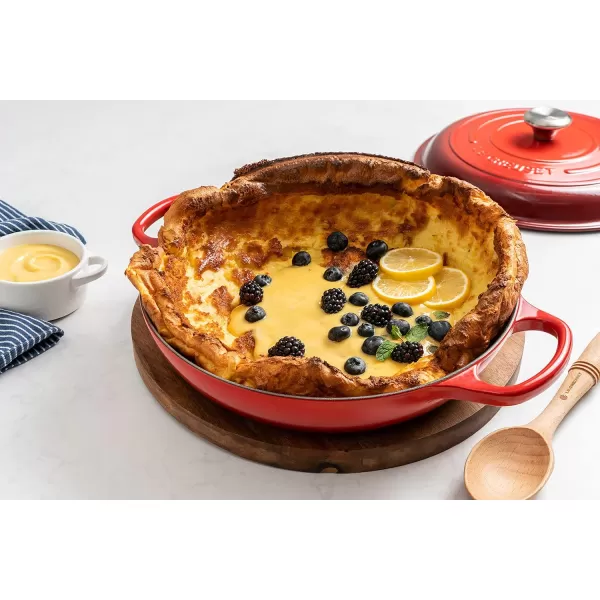 Le Creuset Enameled Cast Iron Signature Braiser, 3.5 qt., Rhone