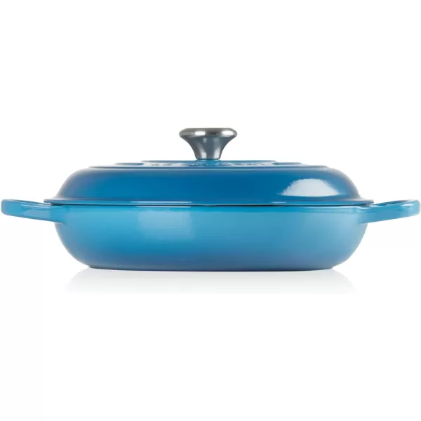 Le Creuset Enameled Cast Iron Signature Braiser, 3.5 qt., Rhone