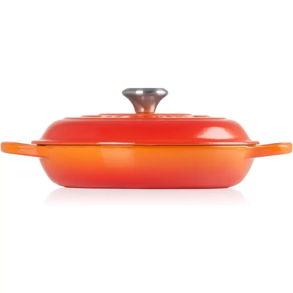 Le Creuset Enameled Cast Iron Signature Braiser, 3.5 qt., Rhone