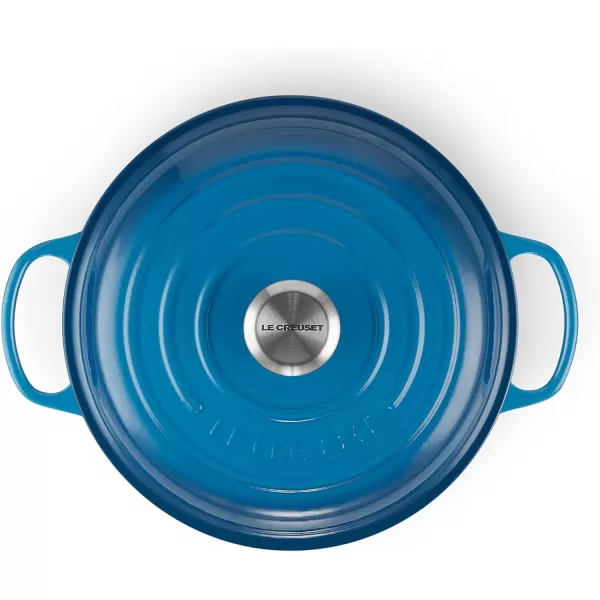 Le Creuset Enameled Cast Iron Signature Braiser, 3.5 qt., Rhone