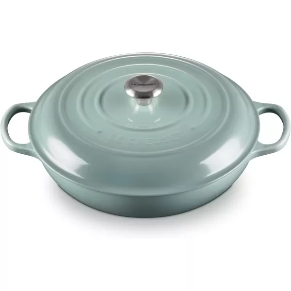 Le Creuset Enameled Cast Iron Signature Braiser, 3.5 qt., Rhone