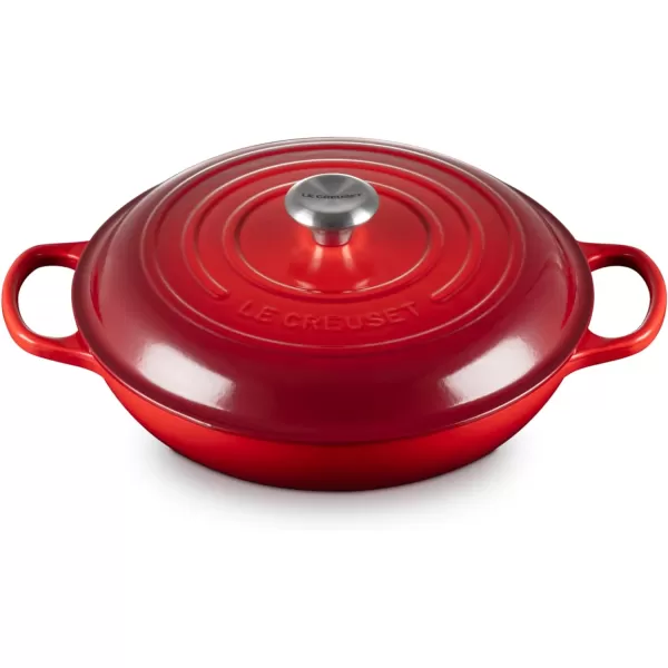 Le Creuset Enameled Cast Iron Signature Braiser, 3.5 qt., Rhone