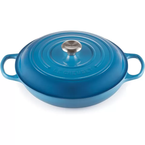 Le Creuset Enameled Cast Iron Signature Braiser, 3.5 qt., Rhone