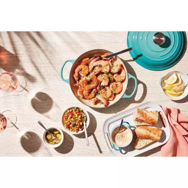 Le Creuset Enameled Cast Iron Signature Braiser, 3.5 qt., Rhone