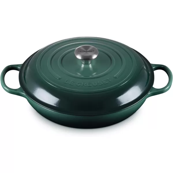 Le Creuset Enameled Cast Iron Signature Braiser, 3.5 qt., Rhone